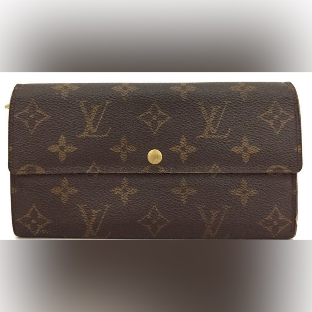 Louis Vuitton Brown Monogram Wallet